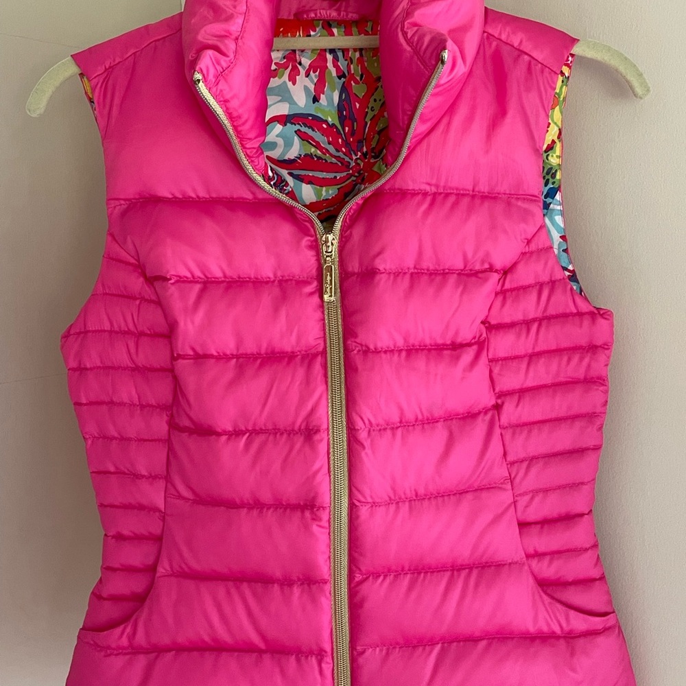 Lilly Pulitzer puffer vest